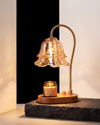 Orb candle warmer lamp, editorial hero shot