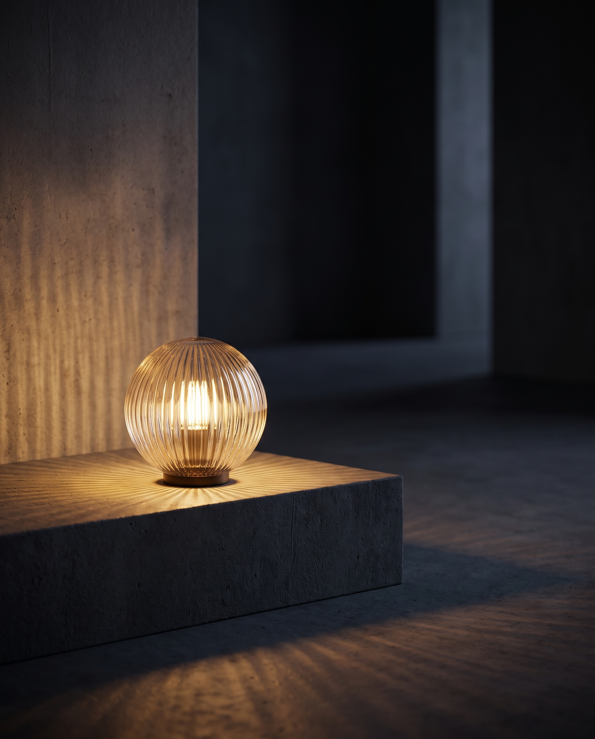 Marée table lamp, editorial hero shot