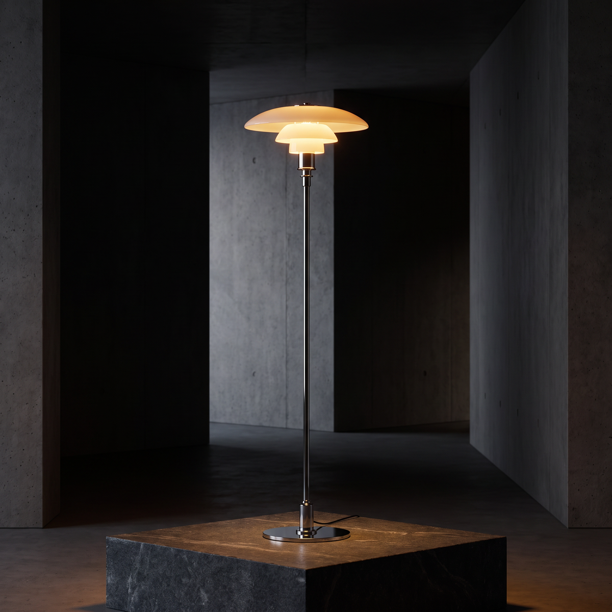 Bergen floor lamp, editorial hero shot