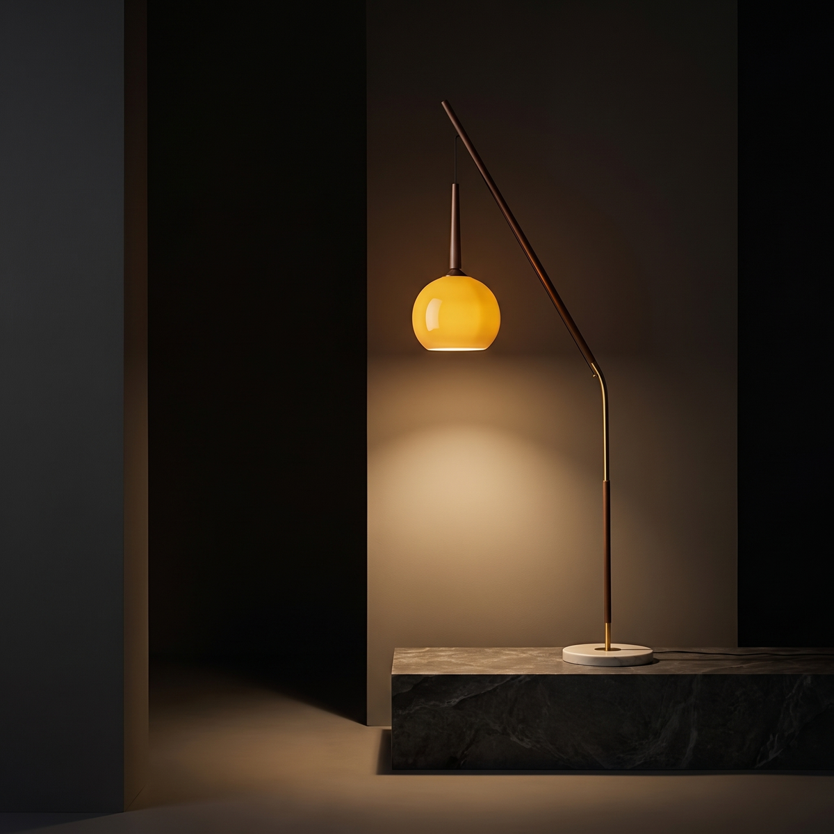 Meridian floor lamp, alternate angle