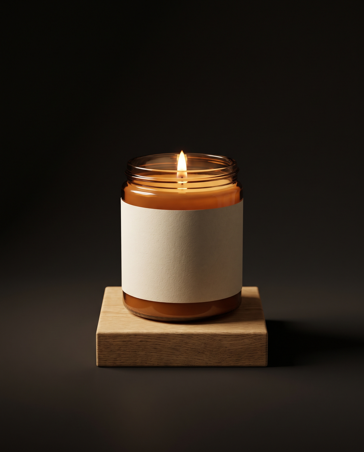 Alder — The Balsam & Cedarwood candle, hero shot