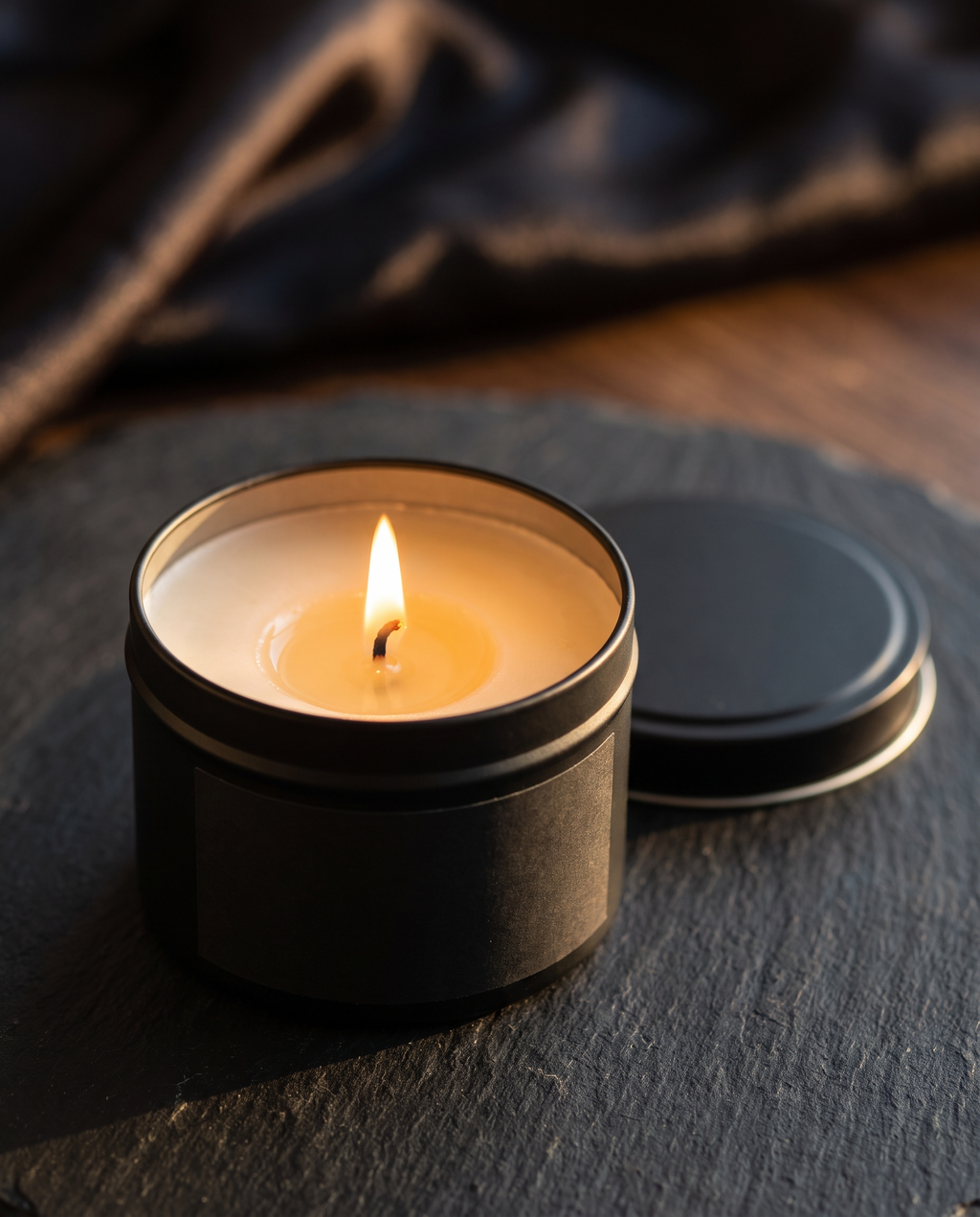 Odyssey — The Discovery Trio candles, detail close-up