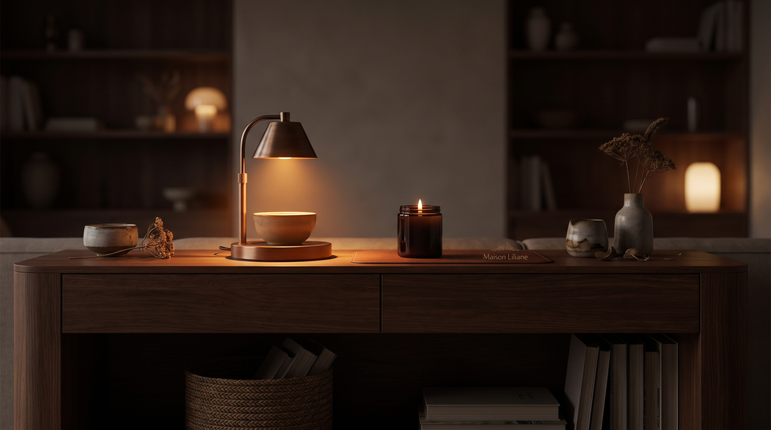 Liliane Philosophy — candle lamp and candle together
